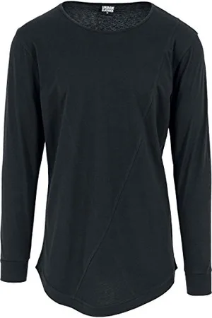 Urban classics Herren Shaped Fashion Long Sleeve Tee Langarmshirt, , XXL