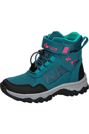 LICO John VS Cross-Laufschuhe, Petrol/pink/schwarz, 35 EU
