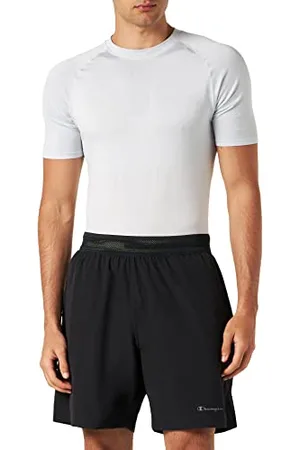 Champion Herren Athletic C-Tech Quick Dry Stretch Color Waistband 7" Badehose, , L
