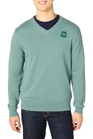 Amazon Disney | Marvel | Star Wars Herren Pullover mit V-Ausschnitt, , XL