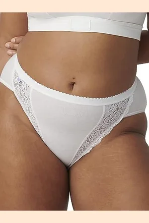 Sloggi Damen Chic Tai 4P Slip, White, 38