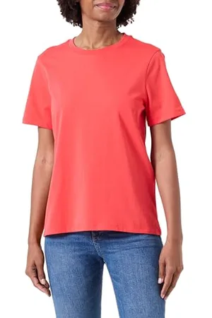 Pieces® Damen Pcria Ss Solid Tee Noos Bc, ,S
