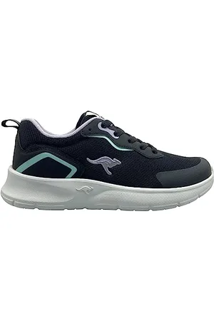 KangaROOS Damen K-NJ Nyla Sneaker, Jet Black/Misty Lilac, 37 EU
