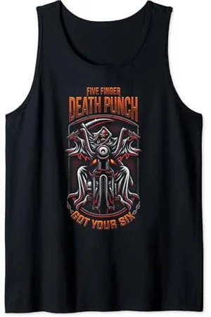 Five Finger Death Punch 5FDP – Got Your Six Grim Reaper Tank Top