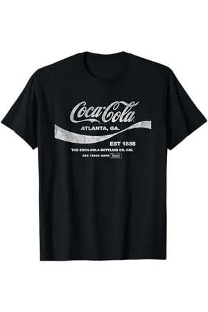 Coca-Cola T-Shirt Unisex Klein Klassisch Kurzarm Sommer
