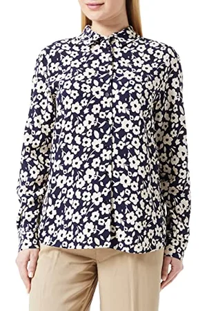 Seidensticker Damen Regular Fit Langarm Bluse, , 34