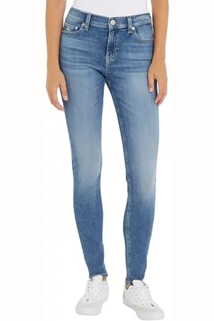 Tommy Hilfiger Damen Jeans Skinny Fit, Blau ( Medium), 25W/32L