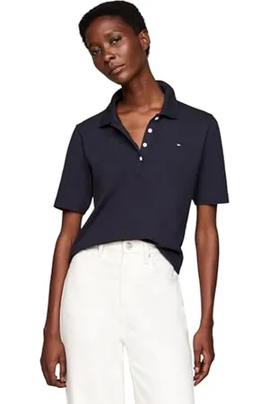 Tommy Hilfiger Damen Poloshirt Kurzarm Regular Fit, , XS