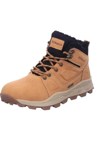 KangaROOS Herren K-TM Bart RV Schneestiefel, tan Yellow/Jet Black, 41 EU