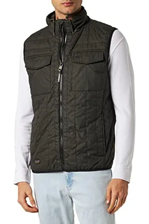 Camel Active Herren Steppweste mit Stehkragen menswear-50