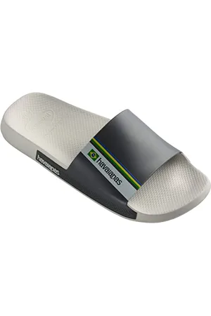 Havaianas Unisex Slide Brasil White Sandal