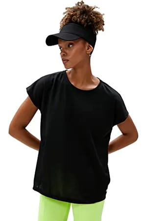 Koton Women Basic Sport T-Shirt Crew Neck