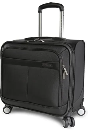 Perry Ellis Hartschalen-Aktentasche mit Rädern, , Large, 8-Rad Spinner Mobile Office