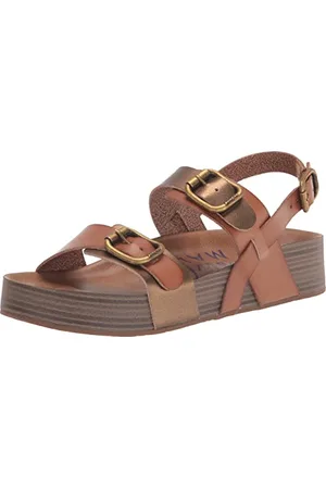 Blowfish Damen München Sandale, Eichen-Bernstein-Farbstoff, 38 EU