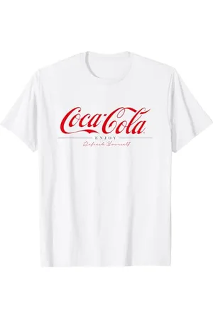Coca-Cola Coca Cola Genießen und erfrischen Sie sich T-Shirt