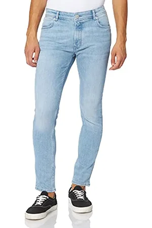 Marc O’ Polo Marc OߴPolo Denim Herren Jeanshose mit Stretch-Anteil Skinny Fit, Blau (Multi/Light Blue Cobalt), W36/L32