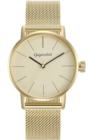 Gigandet Damen Analog Japanisches Quarzwerk Uhr mit Edelstahl Armband AVG43-21