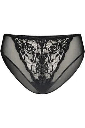Teyli Slips Damen mit Spitzenbesatz - Damen Unterwäsche - Klassische Slip Damen S