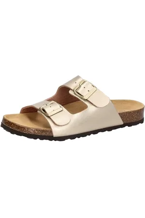 LICO Damen Bioline Platino Pantoletten, , 37 EU
