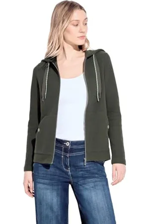 CECIL Damen B321134 Hoodie Cardigan, , XS