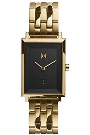 MVMT Analog Quarzuhr für Damen Kollektion Signature Square mit Edelstahl- oder Lederarmband