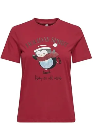 ONLY ONLKITA Life REG S/S TOP Box Xmas JRS
