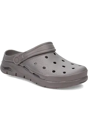 Skechers Erkek Arch Fit Foamies - Valiant Terlik, Gri, 42 EU