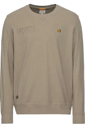 Camel Active Herren Sweatshirt aus zertifiziertem Organic Cotton Menswear-XL