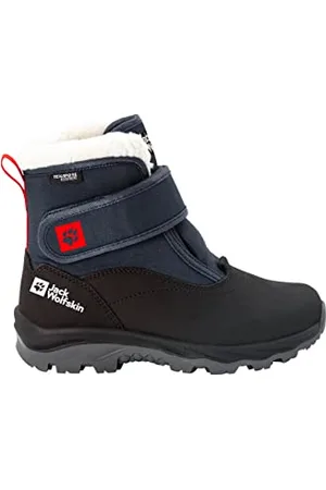 Jack Wolfskin Unisex Kinder Vojo Shell Texapore Mid Vc K, Dark Blue / Black, 26 EU