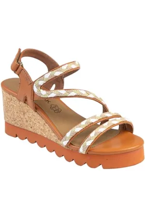 Chattawak Damen 18 Halzacamel39 Sandale mit Absatz, , 39 EU