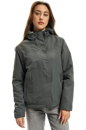 Brandit Women Frontzip Windbreaker, Farbe: anthrazit, Größe: XXL