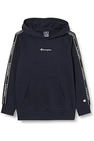 Champion Jungen Seasonal Tape Hooded Sweatshirt Kapuzenpulli, , XS