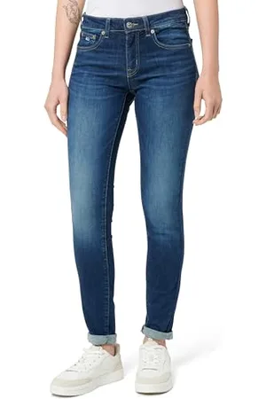 Tommy Hilfiger Damen Jeans Hose Sophie Skinny Fit, Blau ( Dark), 27W/34L
