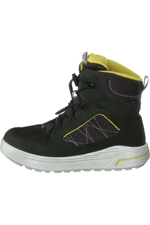 Ecco Jungen URBAN SNOWBOARDER Hohe Sneaker Mid-cut Boot, (Deep Forest/Canary 51640), 29 EU