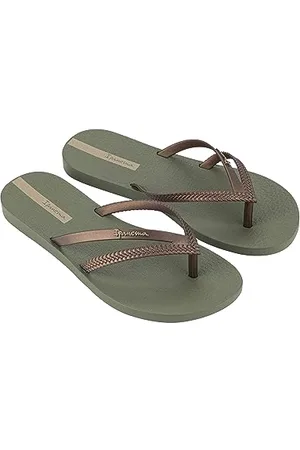 Ipanema Damen Bossa FEM Flipflop, Green/Bronze, 38 EU