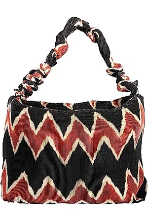 Desigual Damen Bols_zigzag Pleated Idome Umh ngetasche, , Einheitsgröße EU