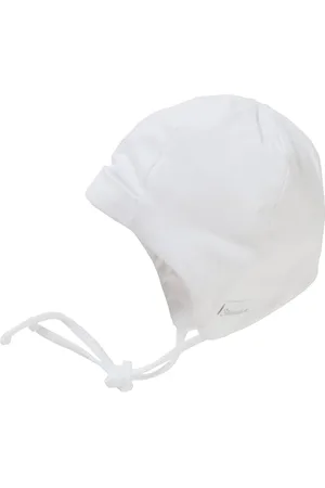 Sterntaler OCS Mütze - Baby Beanie Mütze aus Singlejersey (Bio) doppellagig - Unisex Kopfbedeckung mit Ohrenklappen - Baby und Kinder Übergangsmütze zum Binden - ab Geburt - , Größe 33