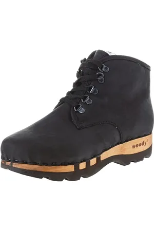 Woody Herren Adam Stiefelette, Nero, 41 EU