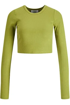 JJXX JACK & JONES Damen JXFELINE LS Rib Tee NOOS Langarmshirt, , M