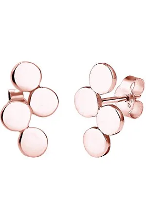 Elli Ohrringe Damen Ohrstecker Kreis Geo Minimal in 925 Sterling Silber