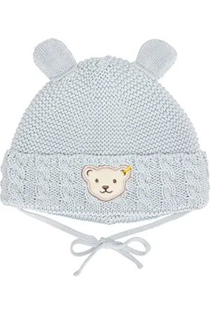 Steiff Unisex Baby Basic Bommel Beanie-Mütze, , 43