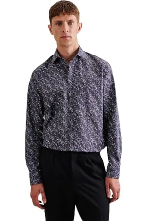 Seidensticker Herren Business-Hemd - Comfort Fit - Bügelleicht - Kent-Kragen- Langarm - 100% Baumwolle