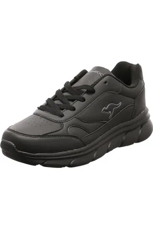 KangaROOS Damen K-CR Adina Sneaker, Jet Black/Mono, 38 EU