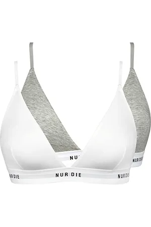 Nur Die Damen Soft BH 2er Pack Unterw sche, , 36-38 EU