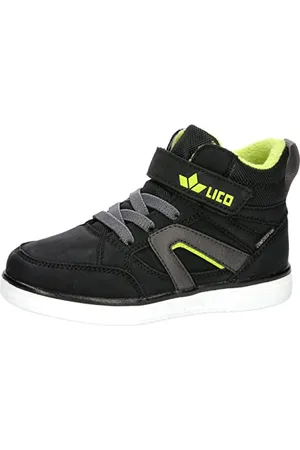 LICO Rafiko VS Schneestiefel, schwarz/grau/Lemon, 29 EU