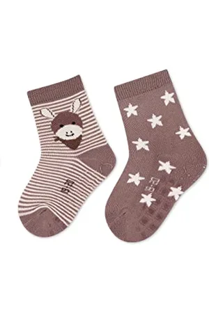 Sterntaler Unisex Kinder GOTS Abs-söckchen Dp Emmi Socken, , 24