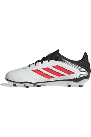 adidas COPA Pure III League FG/MG Football Boots Kids Fußballschuhe, Cloud White/Lucid Red/Core Black, 28 EU