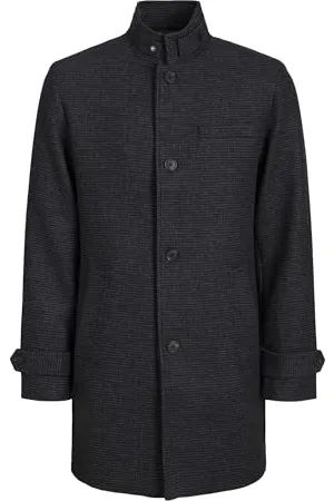 JACK & JONES Male Wollmantel Wollmantel
