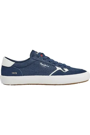 Pepe Jeans Herren Travis Brit M Sneaker, Blau (Navy), 11