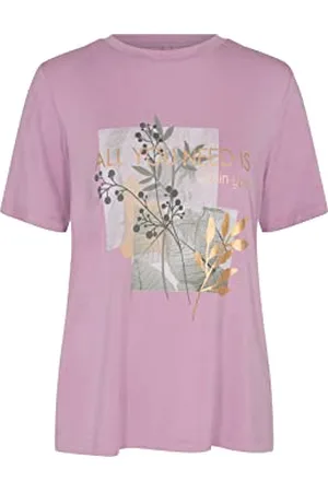 soyaconcept Soya Concept Damen SC-Marica 181 Short Sleeve with Front Print T-Shirt, , XS